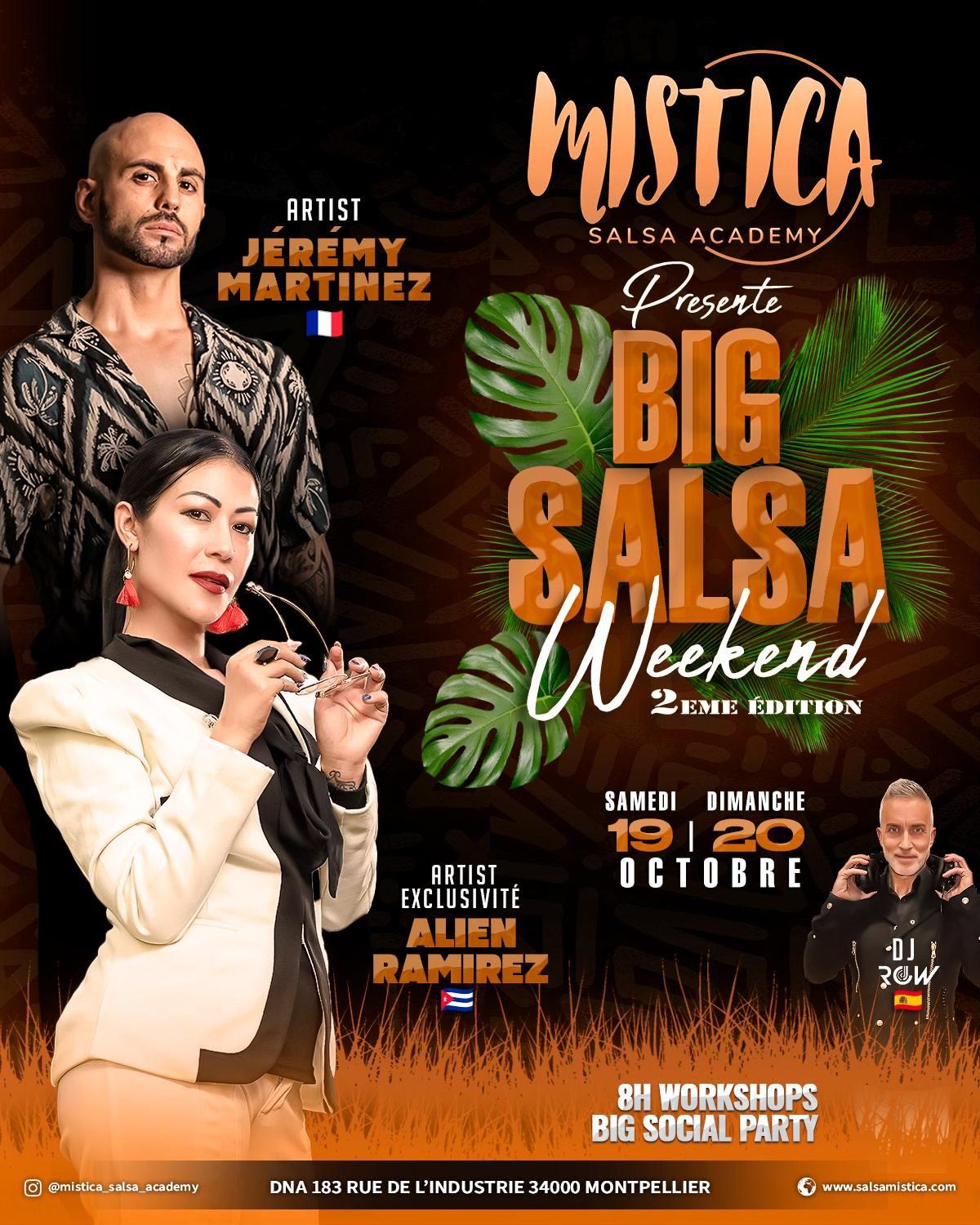 BIG SALSA WEEK END 2\u00e8me \u00e9dition : 19\/20 OCTOBRE