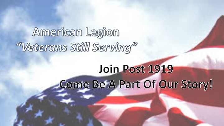 American Legion Post 1919 Monthly Meeting
