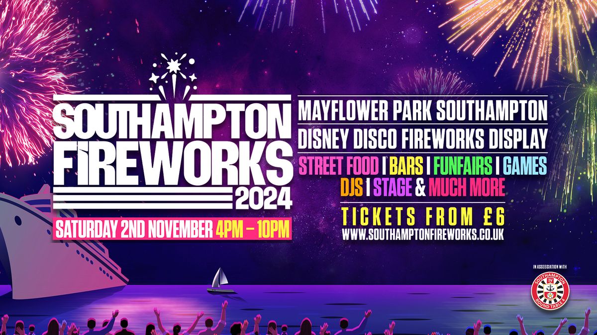 Southampton Fireworks 2024!