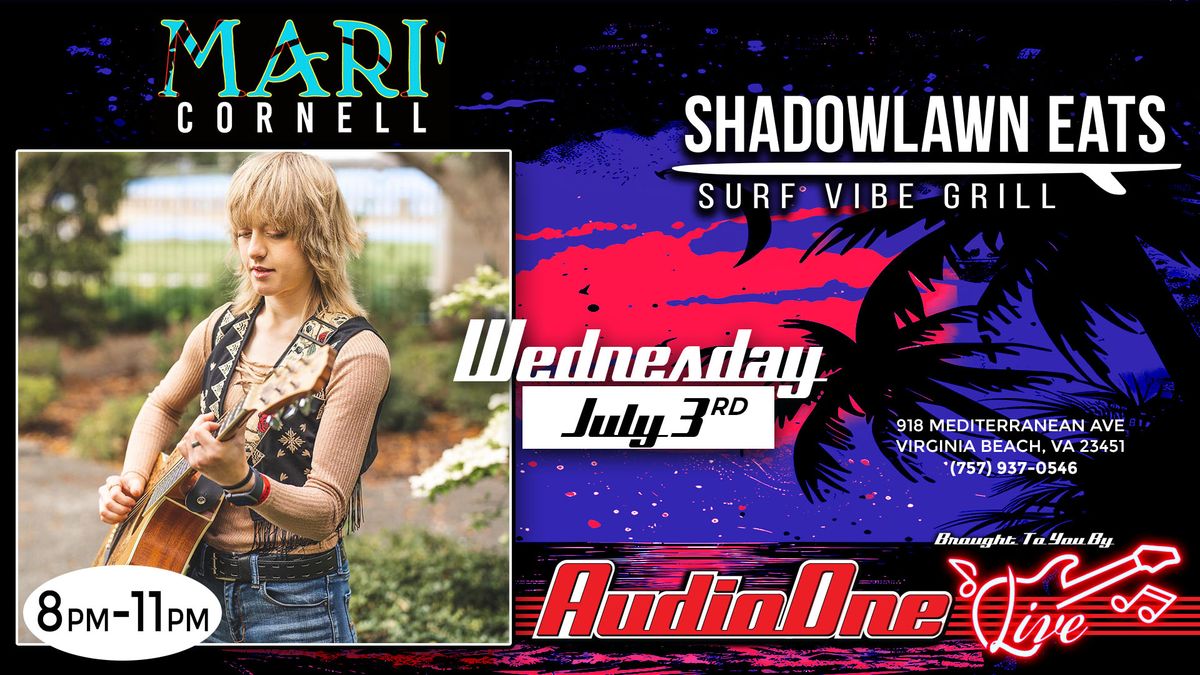 Mari Cornell at Shadowlawn Eats brought to you by Audio One Live
