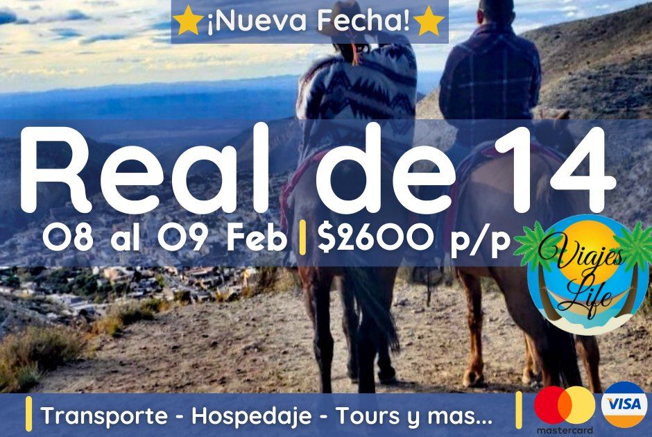 Vive la Magia del desierto en Real de 14!