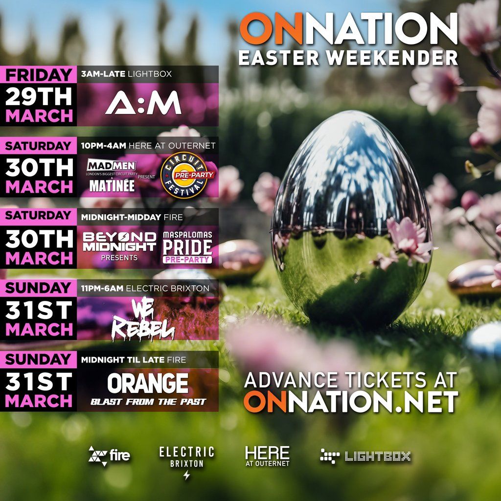 OnNation Easter Weekend Ticket
