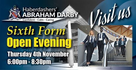 Haberdashers Abraham Darby Sixth Form Open Evening Haberdashers Abraham Darby Telford 4 