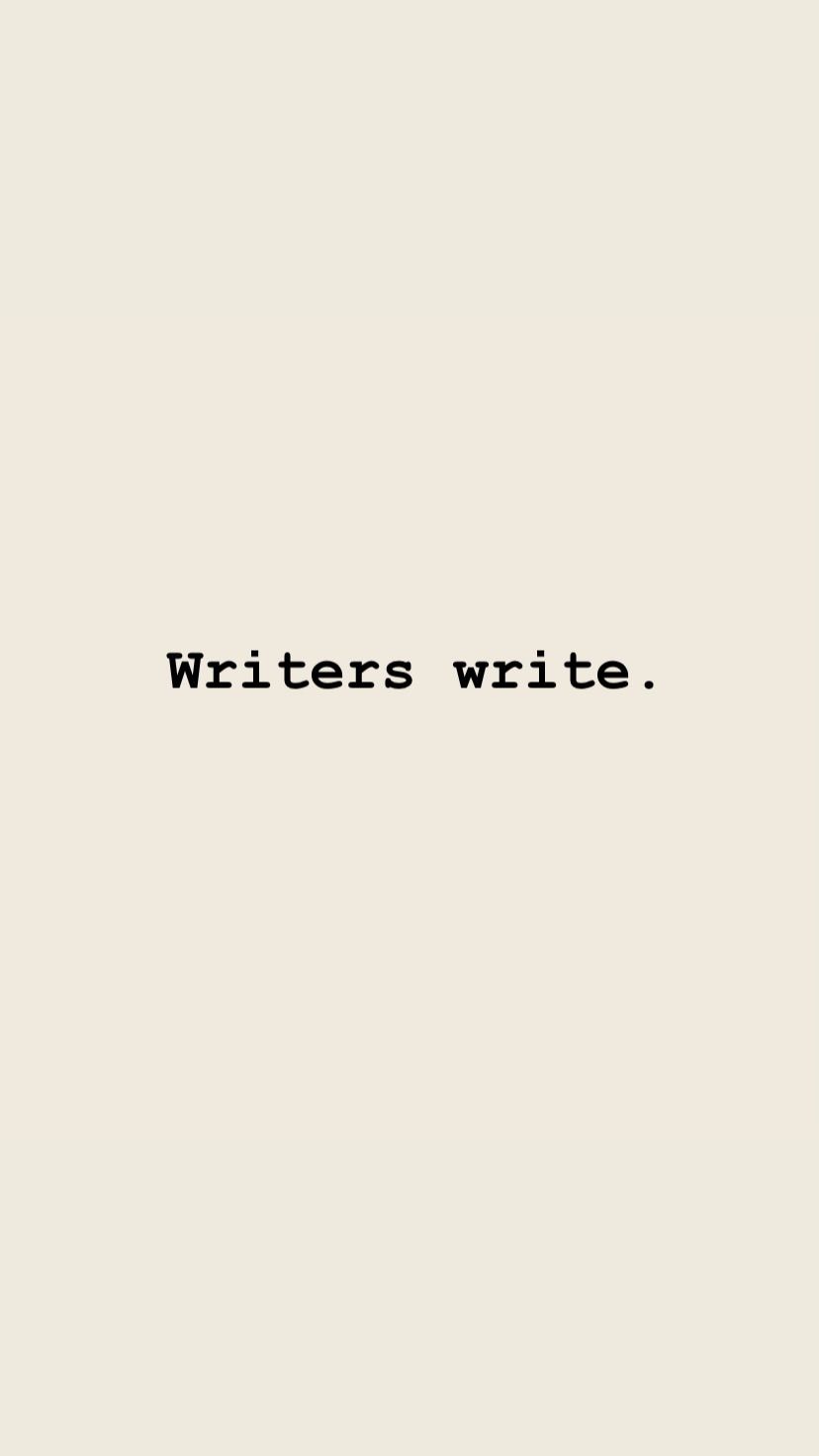 Writers Write