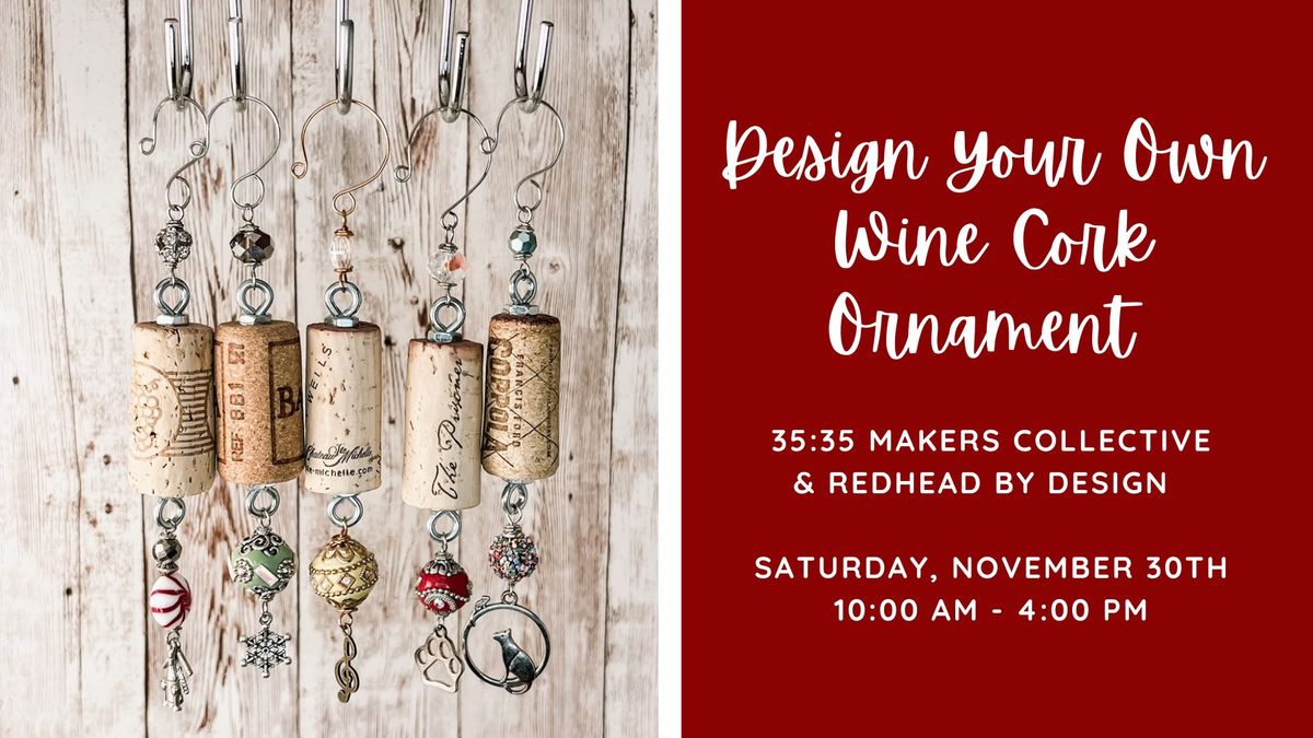 Design Your Own Wine Cork Ornament