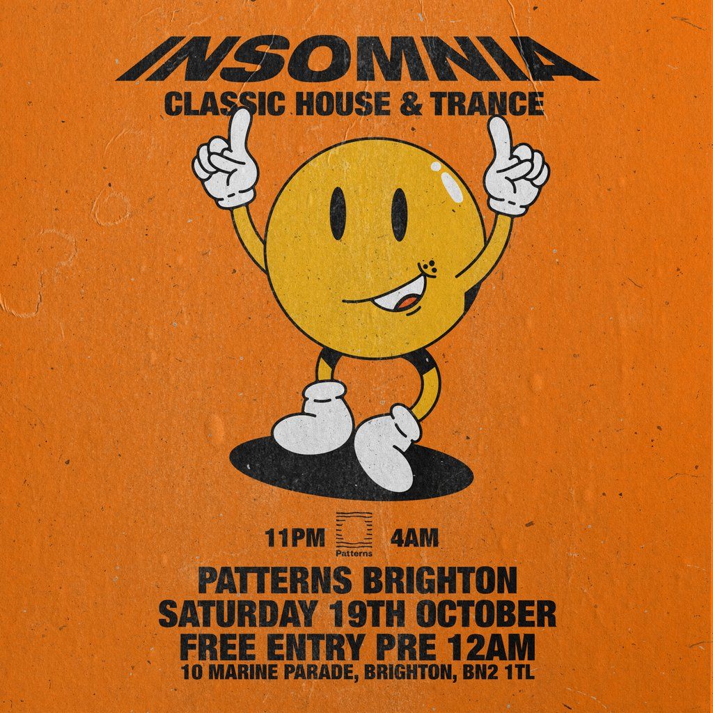 Insomnia: Classic House & Trance (Free Tickets)