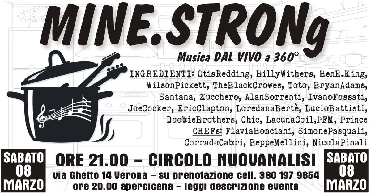 MINE.STRONg - Musica DAL VIVO a 360\u00b0