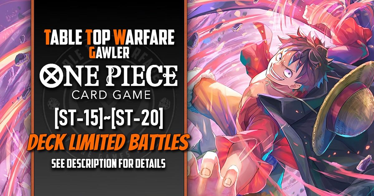 [GAWLER] One Piece - ST15-ST20 Sealed Structure Battle