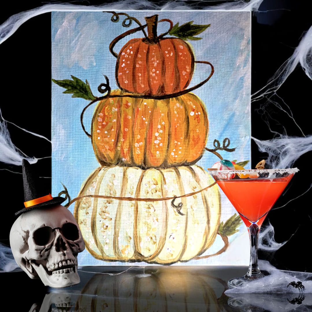 NAILSWORTH- Let's Paint N' Sip Halloween \ud83c\udf83 