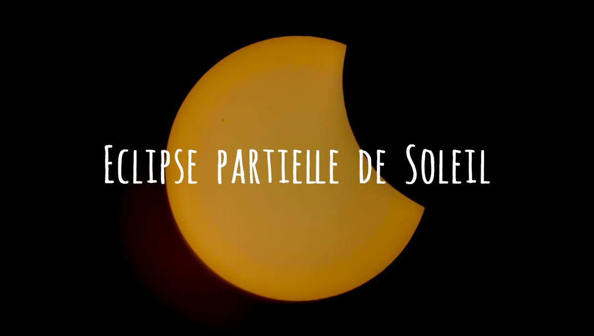 Eclipse partielle de Soleil - Grand site de la Parata (Ajaccio)