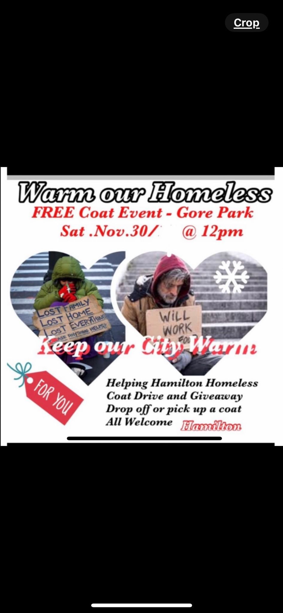 Free Coat Giveaway Day and Free Market