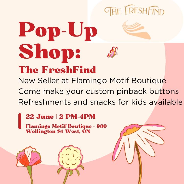 YOUTH EVENT! Come make Buttons with a very talented young maker The FreshFind \ufffd