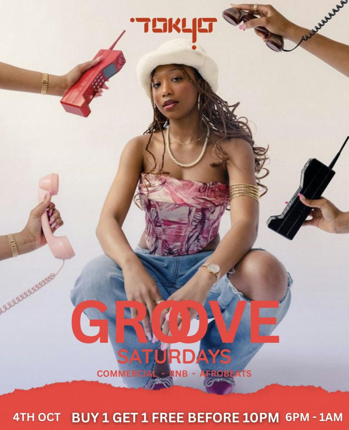 \ud83d\udd7a\ud83c\udffcGROOVE SATURDAY\ud83d\udd7a\ud83c\udffc