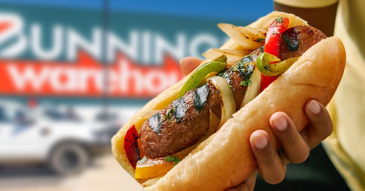 Bunnings Vegan Sausage Sizzle