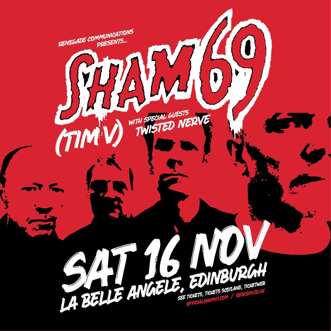 Sham 69 (Tim V) \/ La Belle Angele \/ Edinburgh \/ 16.11.24