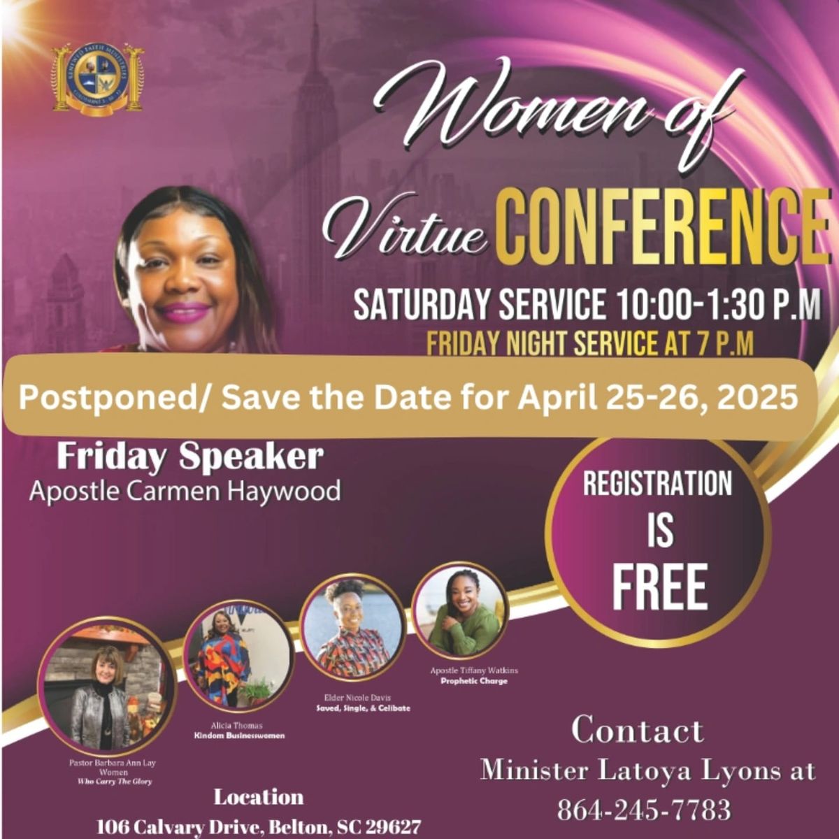 Women of Virtue Annual Conference