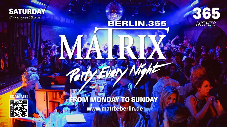 Matrix Club Berlin "Saturday" 18.02.2023