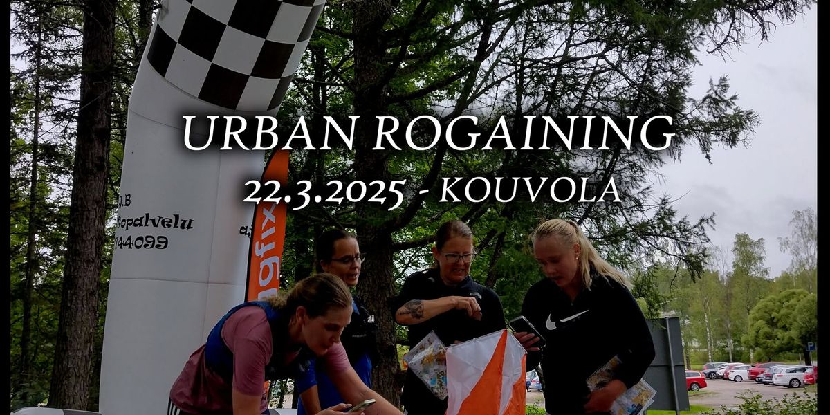 Urban Rogaining 22.3.2025 Kouvola