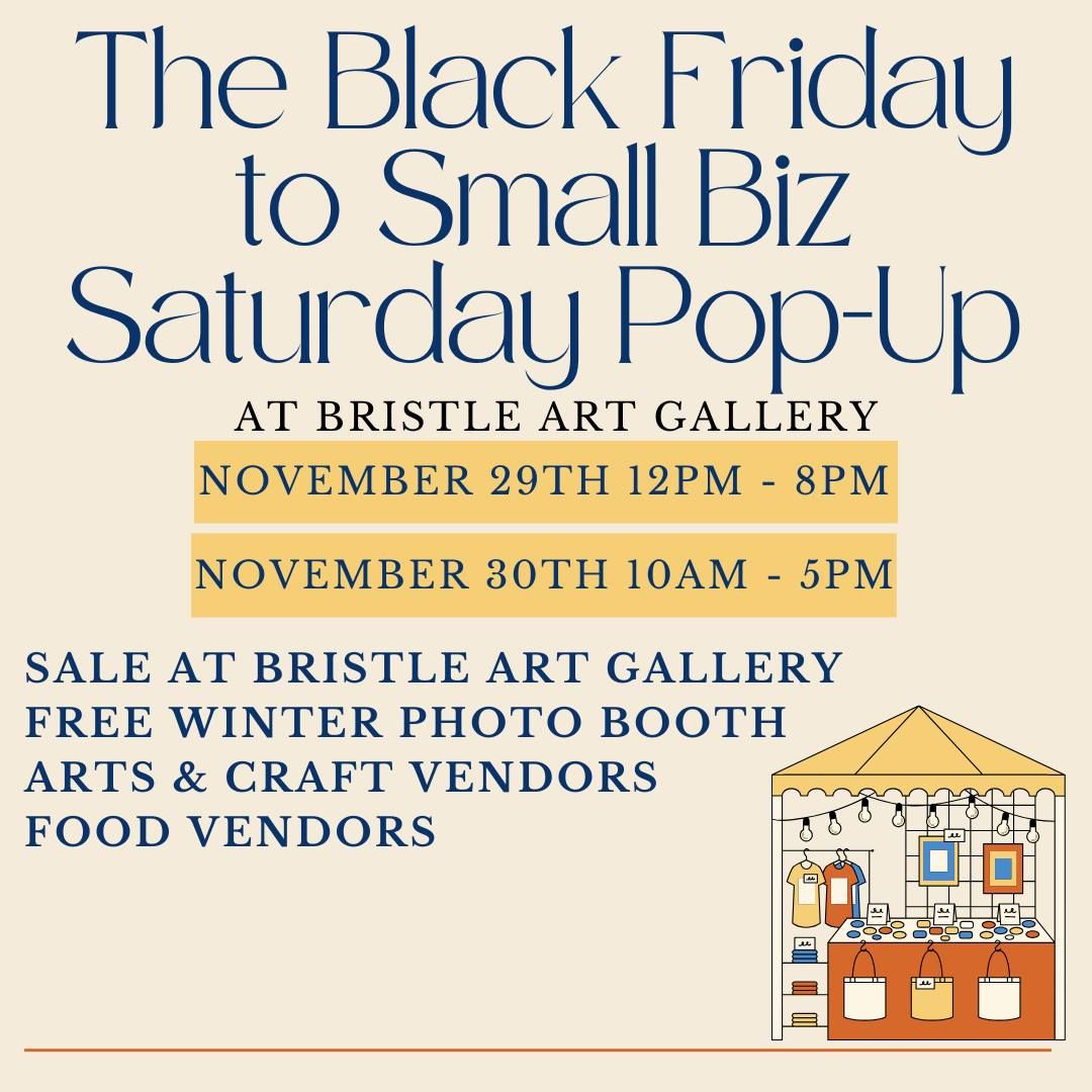 The Black Friday to Small Biz Saturday Pop-Up