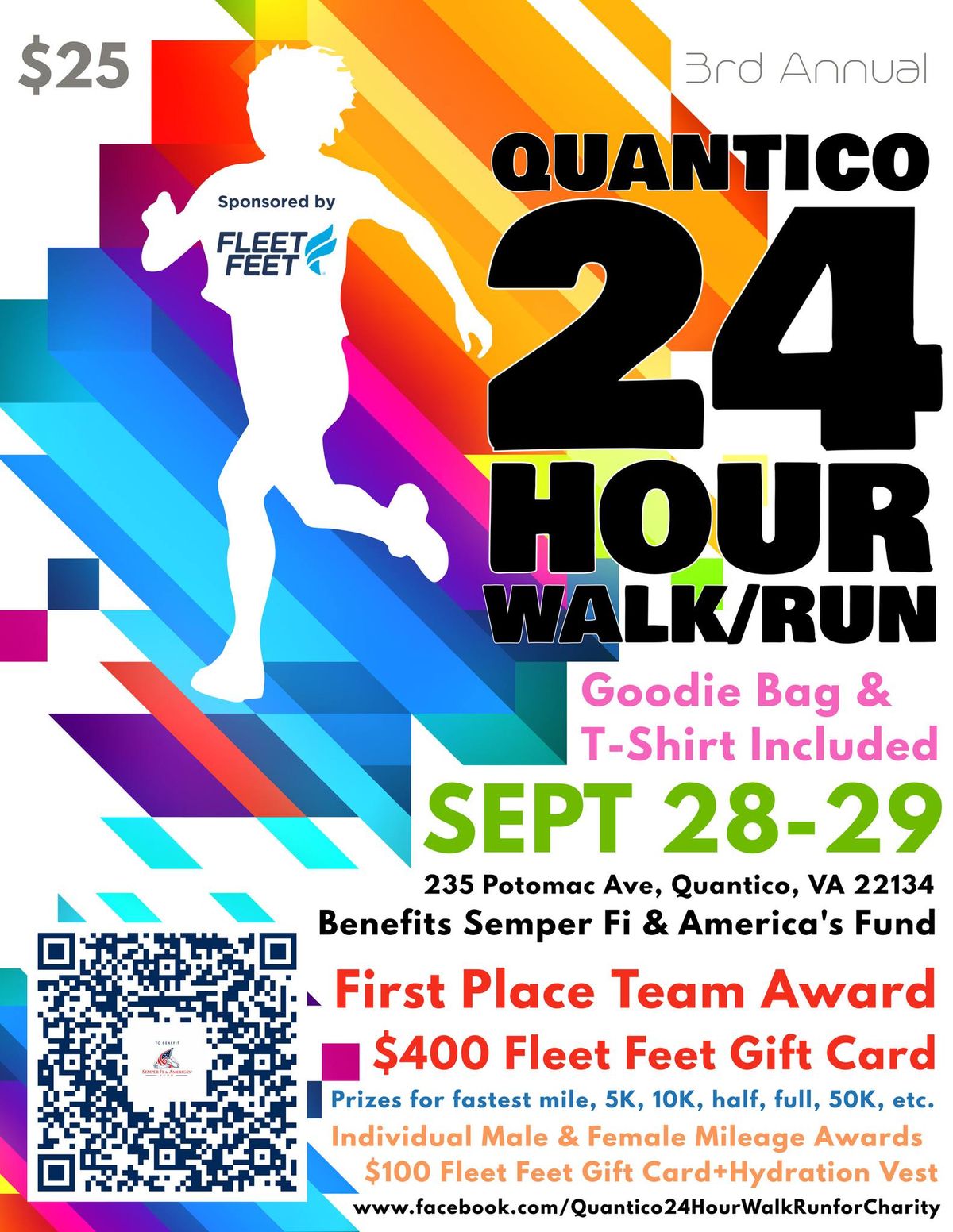 3rd Annual Quantico 24-Hour Walk\/Run for Charity 