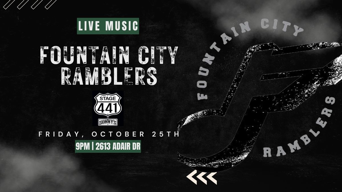 LIVE MUSIC w\/ Fountain City Ramblers