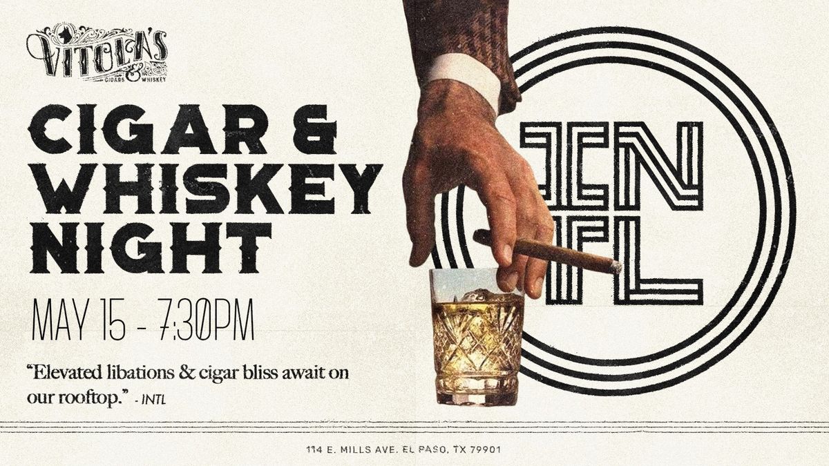 Cigar & Whiskey Night