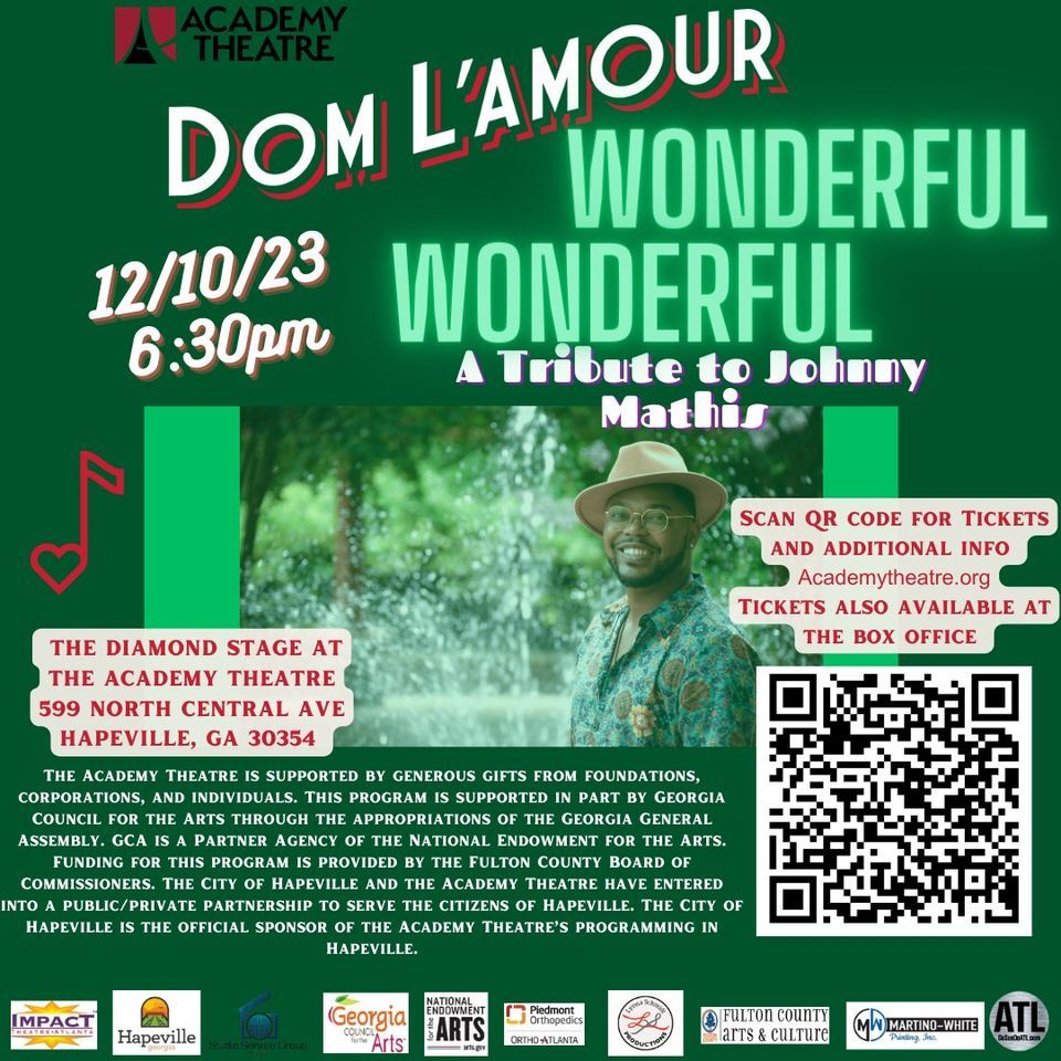 Dom L'Amour Presents Wonderful, Wonderful, A Tribute to Johnny Mathis