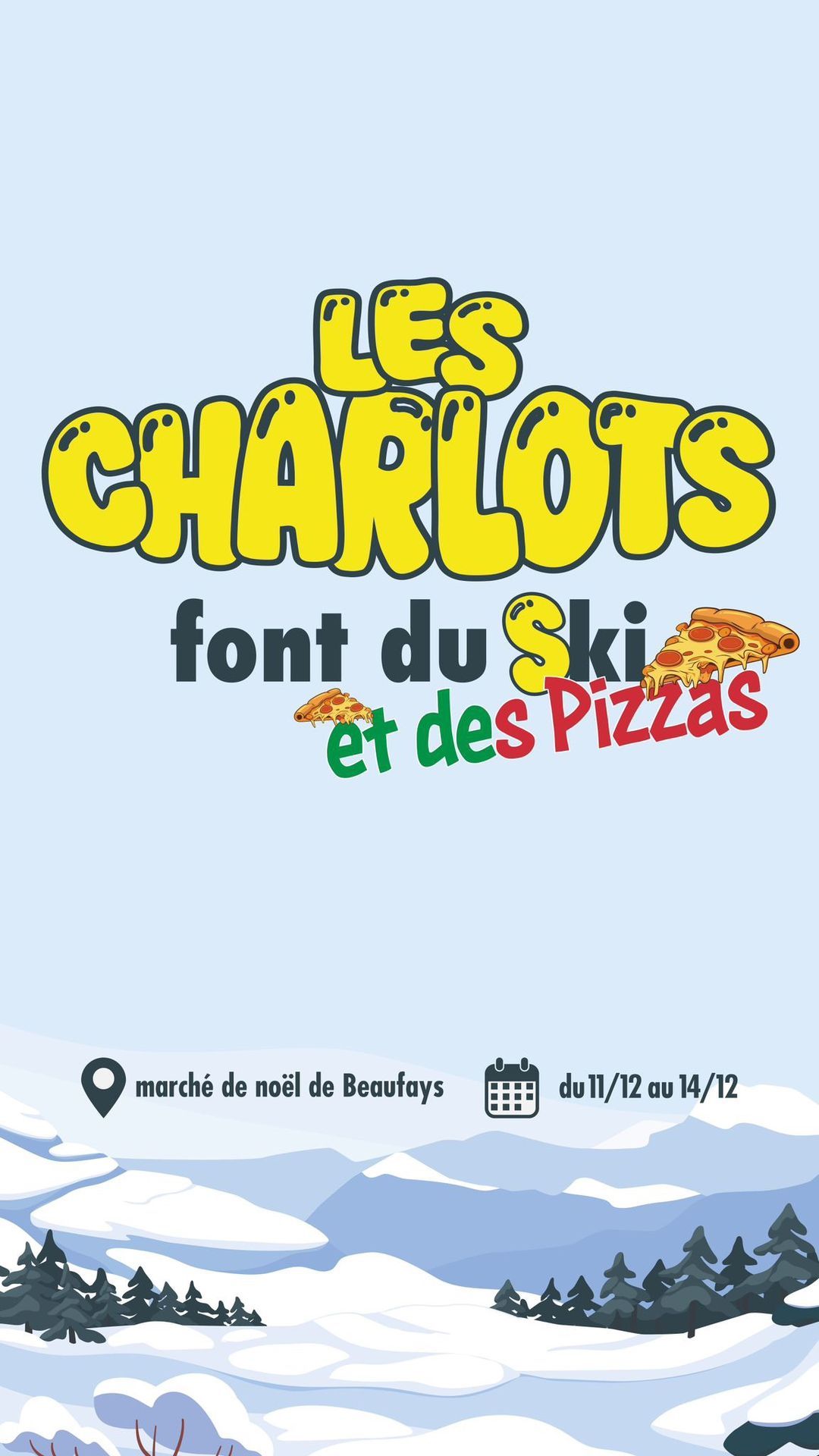 Les Charlots font du Ski \u26f7\ufe0f\ud83c\udf55