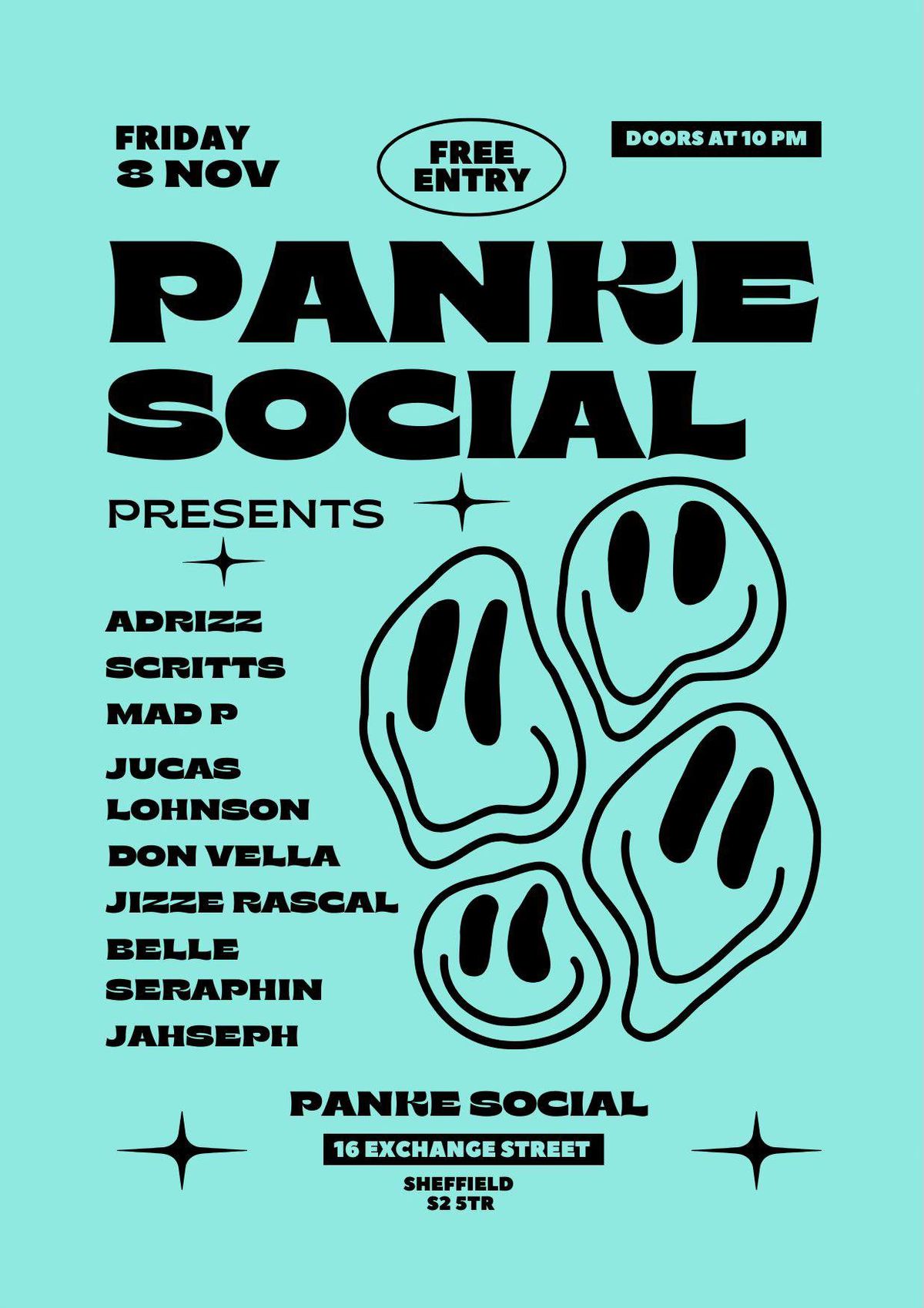 PANKE SOCIAL FRIDAYS WITH MAD P