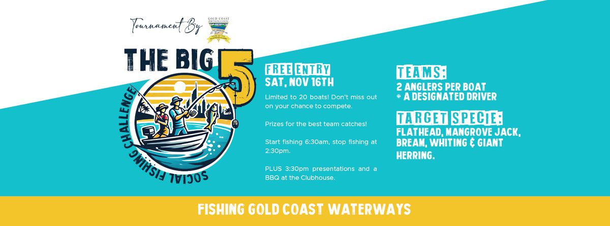 The Big 5 Social Fishing Challenge