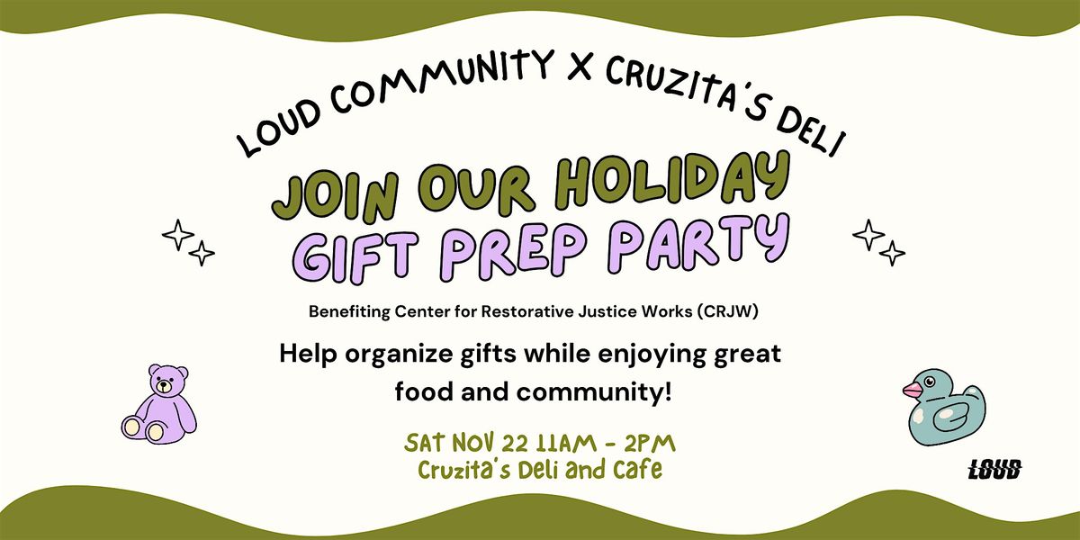 Holiday Gift Prep Party