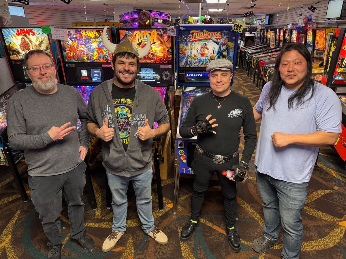 Monthly Open Pinball Tournament