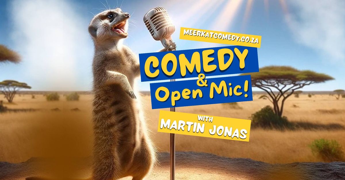 Comedy & Open Mic with Martin Jonas at Imbabali Restaurant & Bar - FREE entry