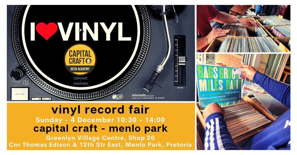 Menlo Vinyl Record Fair