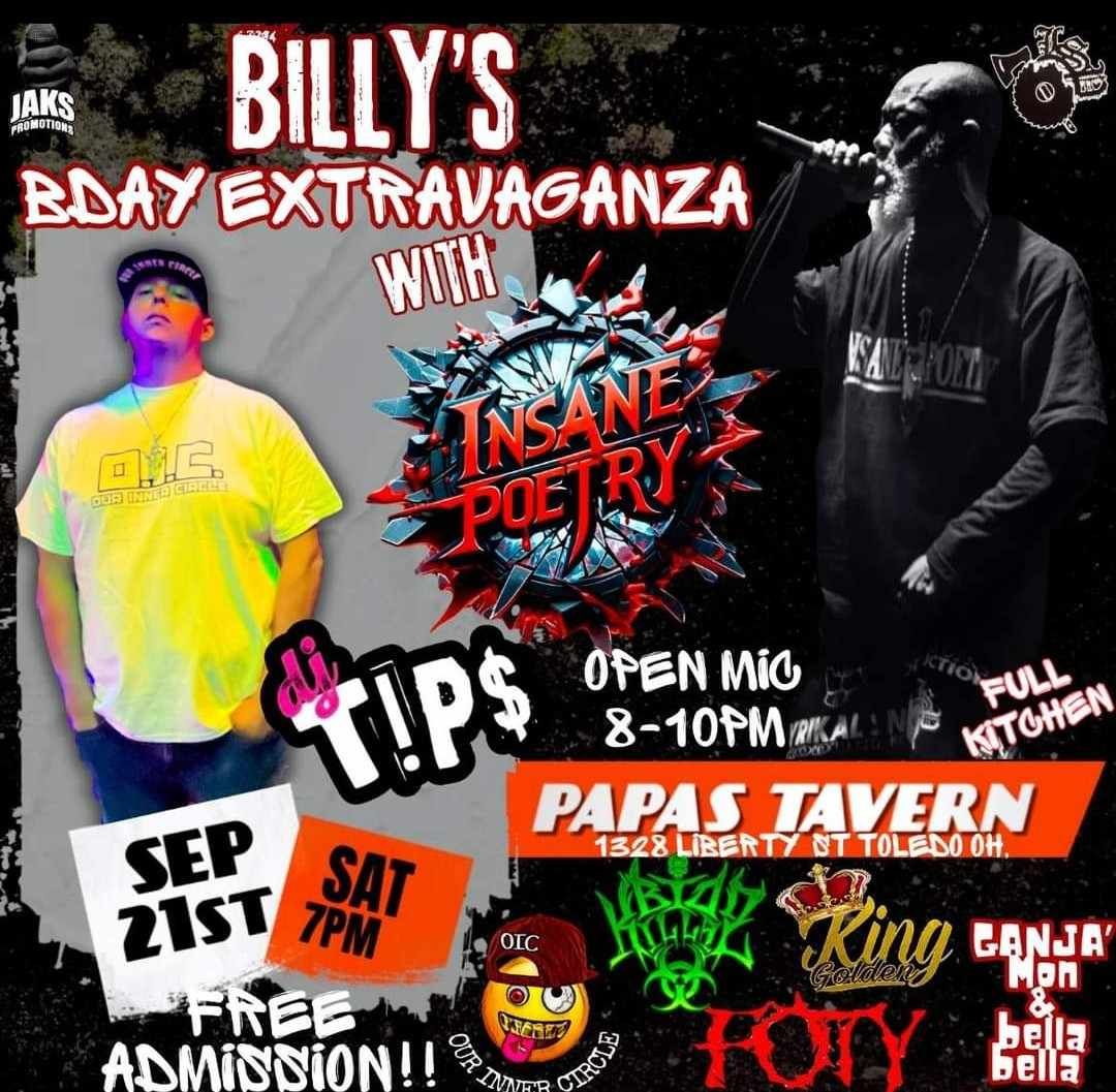 Billys B Day Party