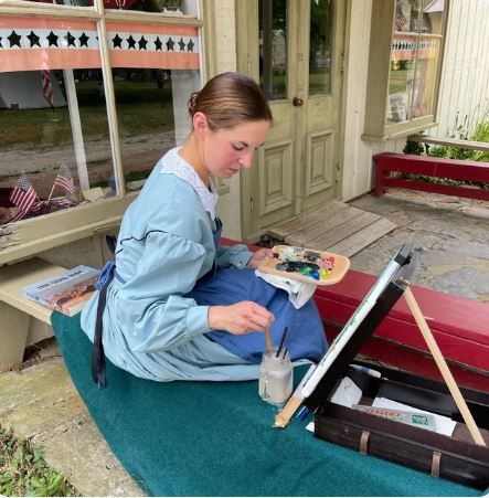 Plein Air Painting at Landis Valley