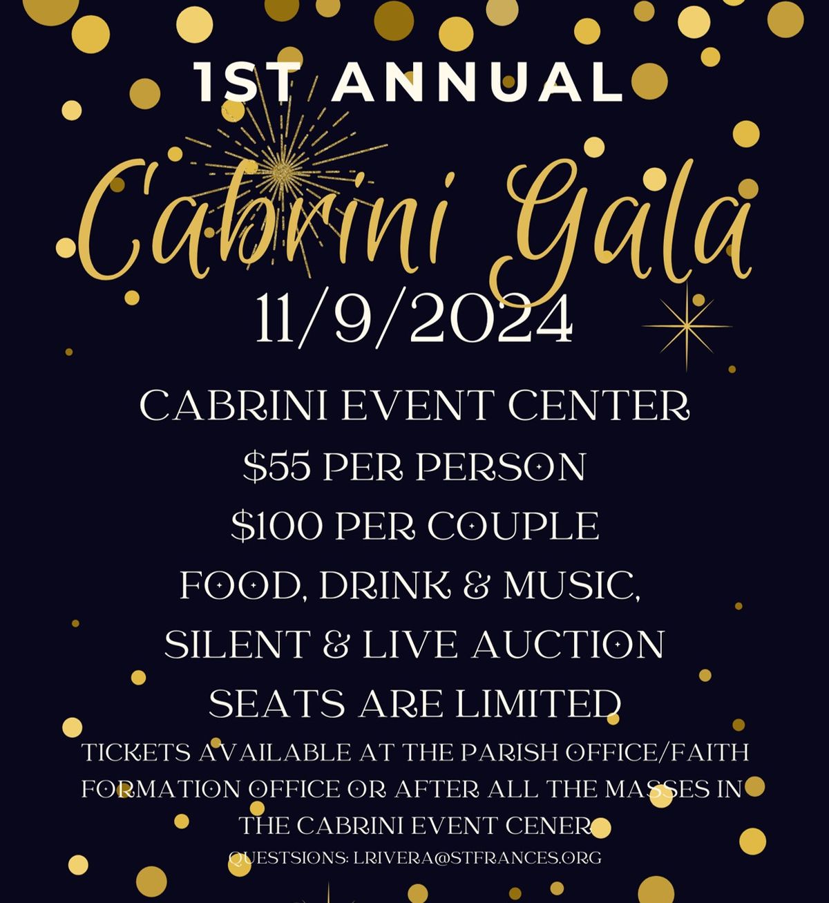 St. Frances Gala Event