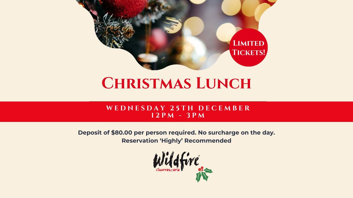 Christmas Lunch at Wildfire