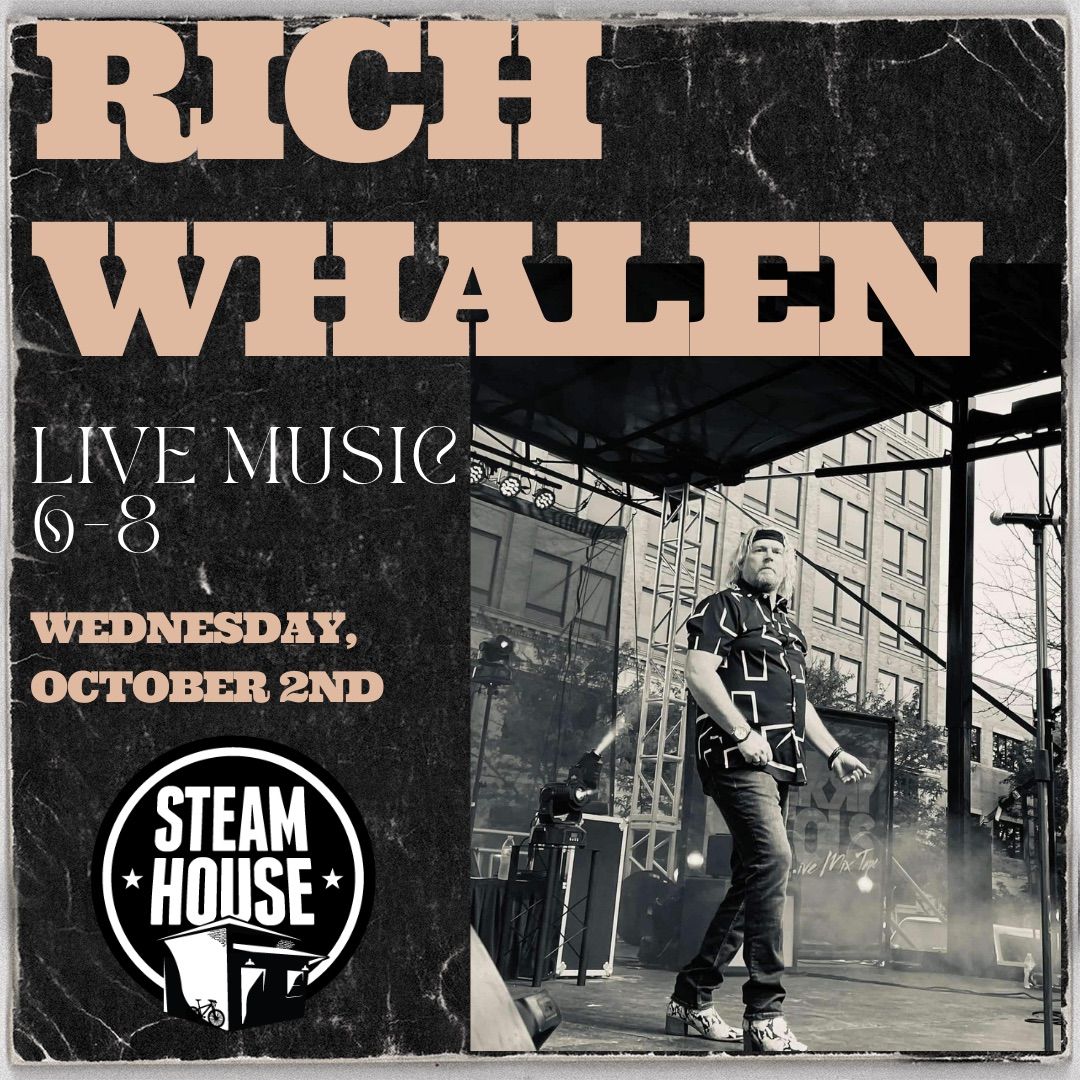 Rich Whalen on the Steam House Patio