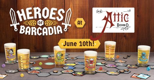 Play Heroes of Barcadia Party Game at Philly Beer Week
