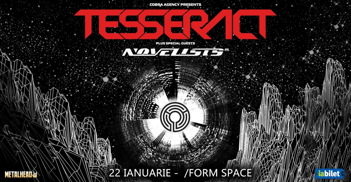 Concert Tesseract si Novelists la FORM Space