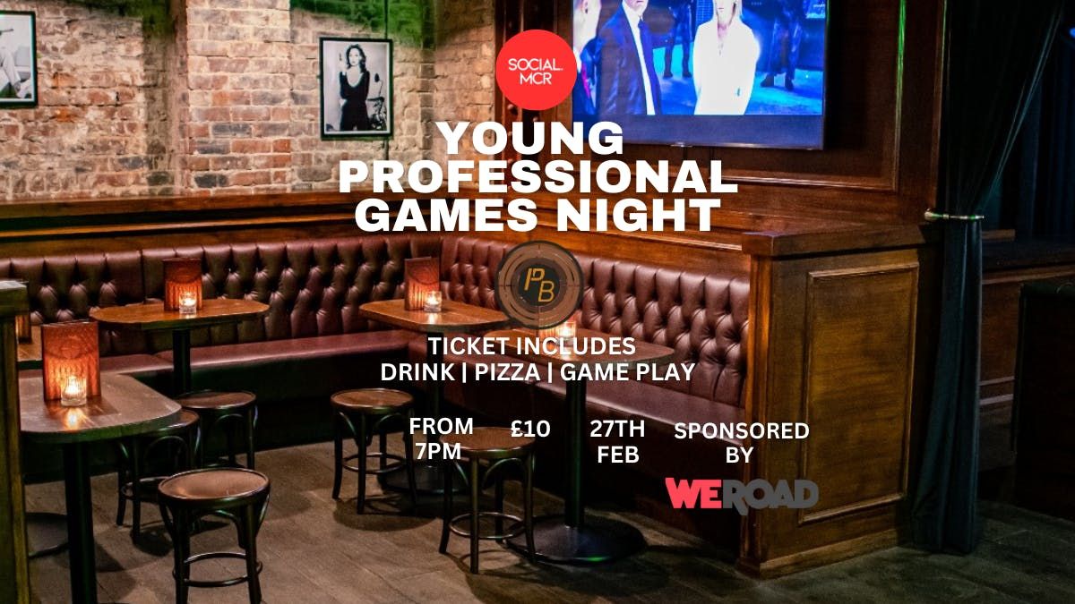 YOUNG PROFESSIONAL GAMES NIGHT @POINTBLANK