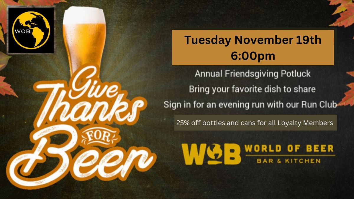 WOB Friendsgiving Potluck