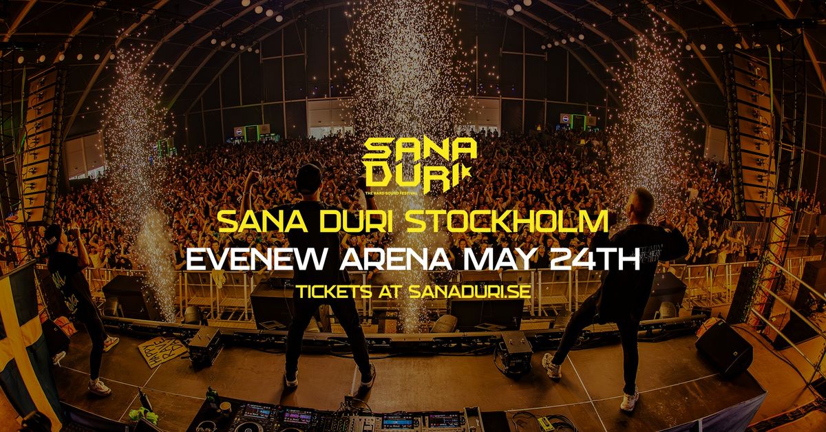 SANA DURI STOCKHOLM - EVENEW ARENA - MAY 24th 2025