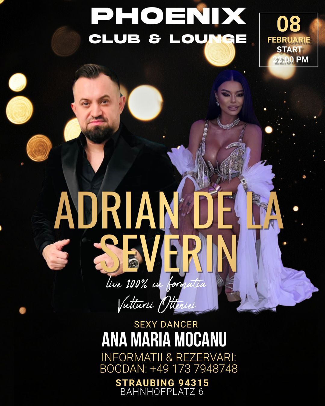 Show incendiar cu Adrian de la Severin \u0219i Ana Maria Mocanu la Straubing