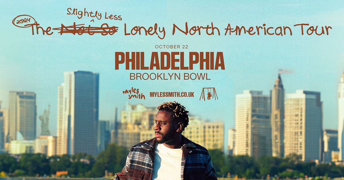 Myles Smith - The Slightly Less Lonely North American Tour 2024