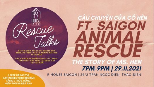 Community Rescue Talks: Saigon Animal Rescue ft. C\u00f4 H\u00ean