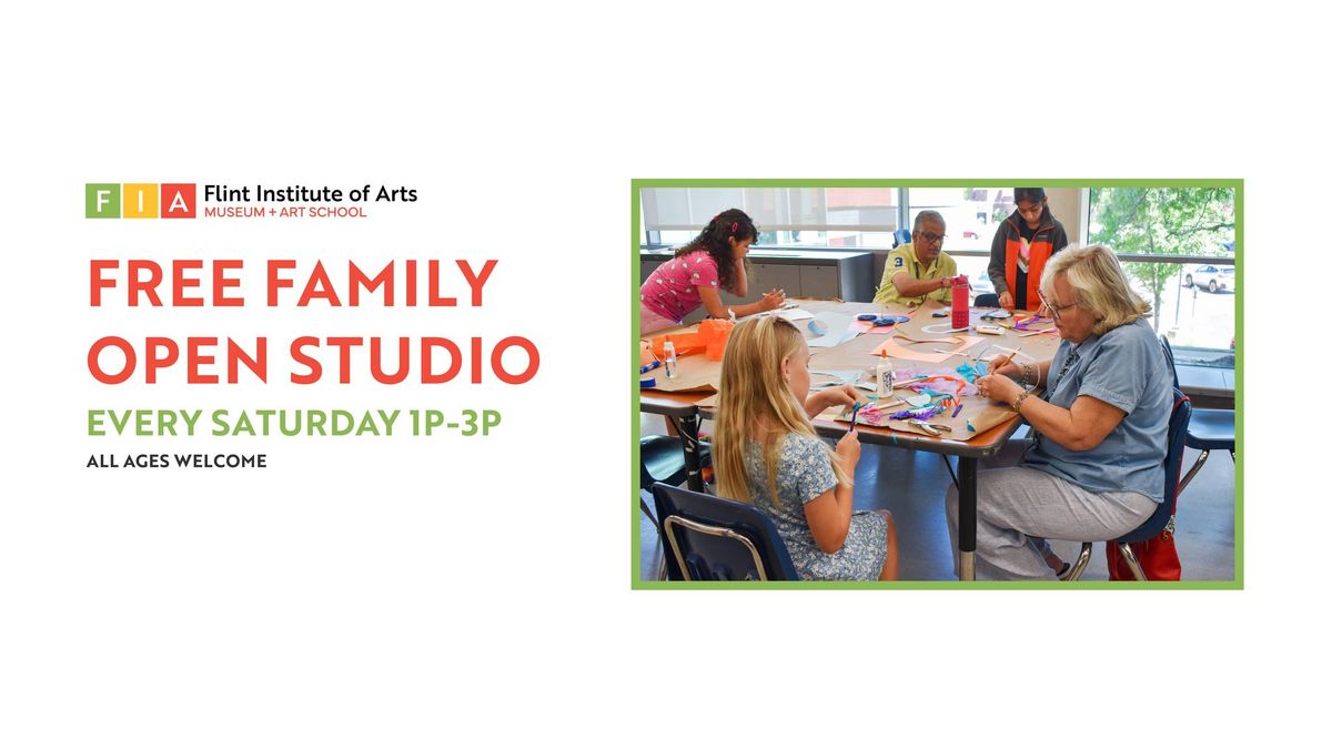 Free Family Open Studio