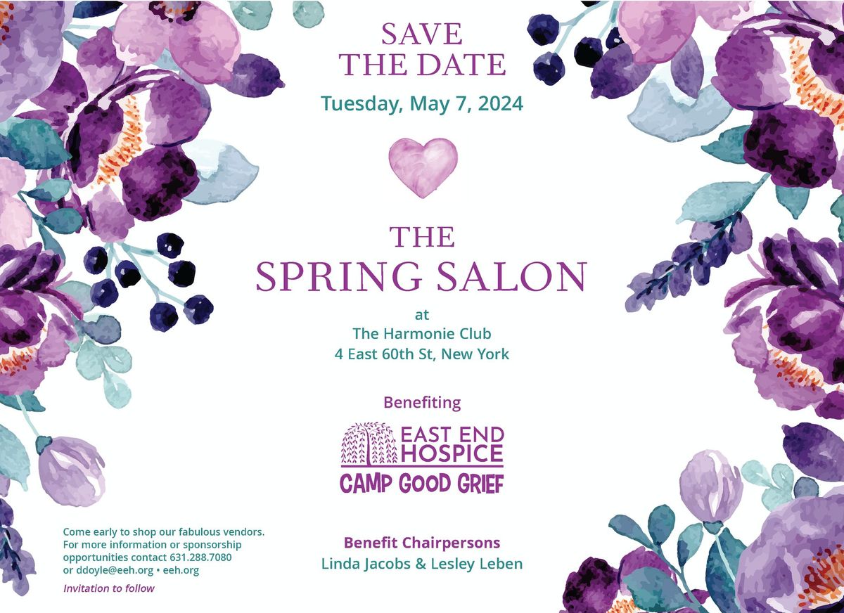 The Spring Salon Benefiting Camp Good Grief