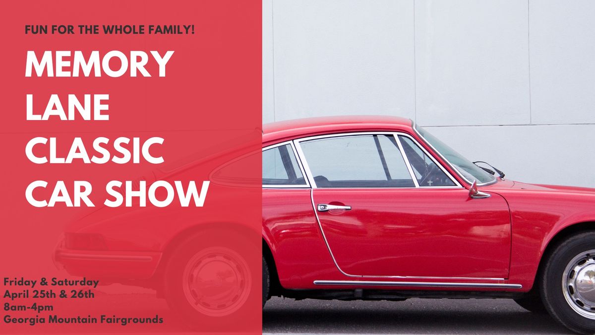 Memory Lane Classic Car Show